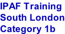 IPAF Training South London Category 1b